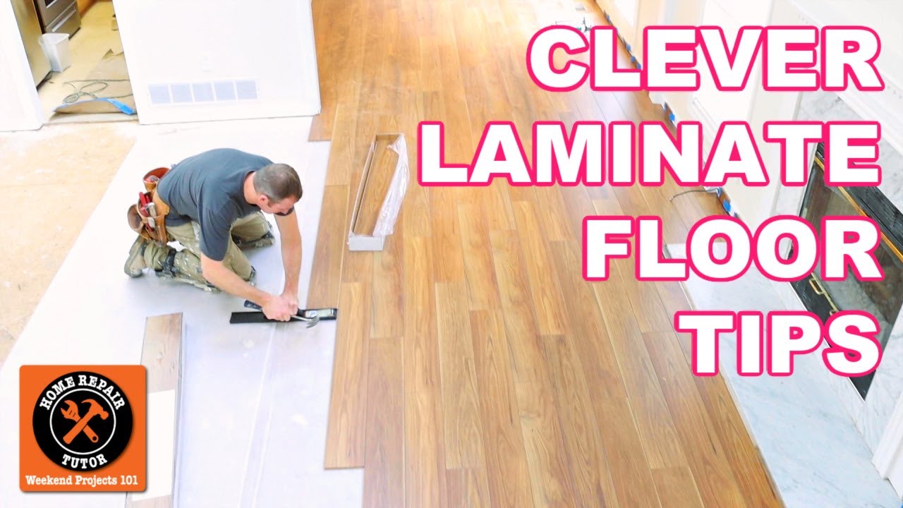 How to lay laminate flooring