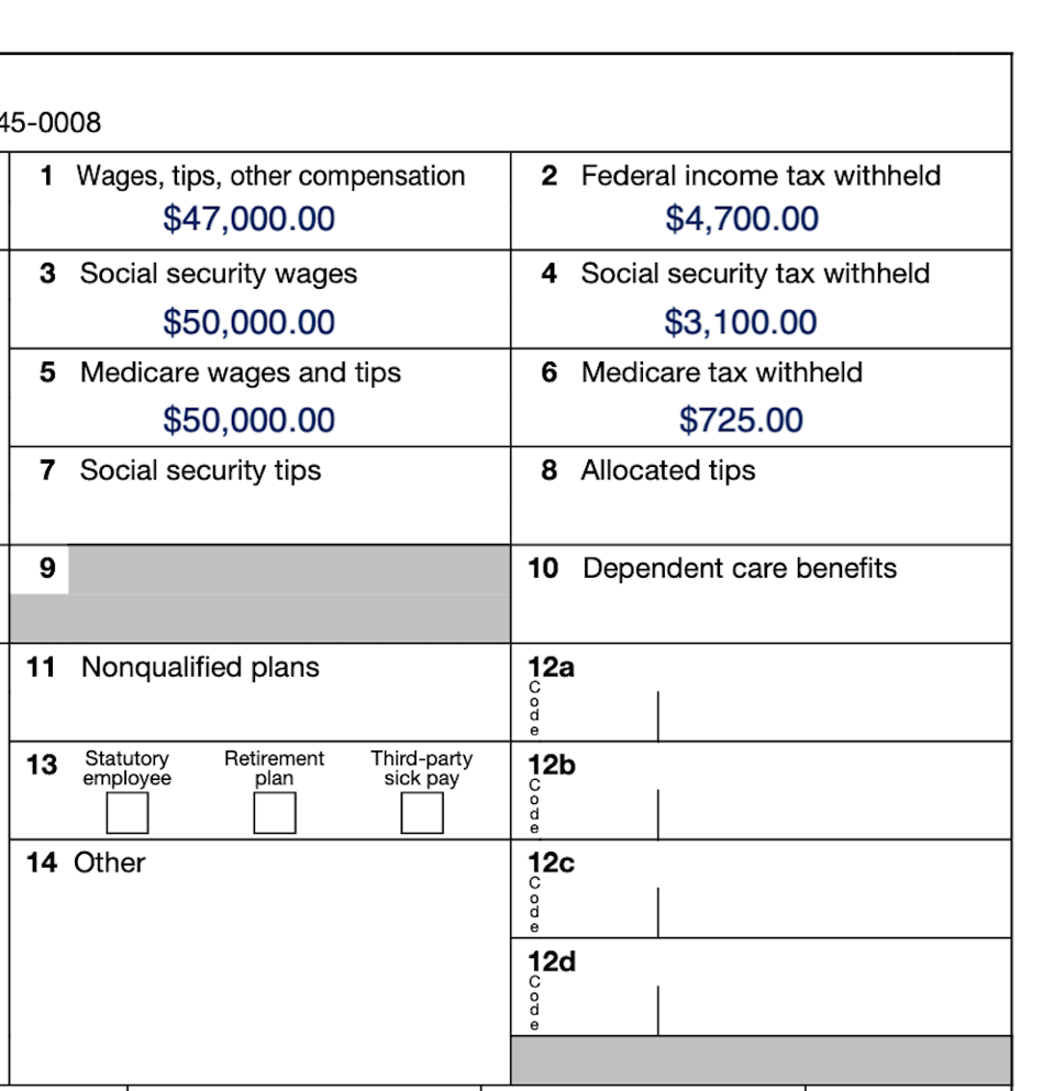 Understanding W2 Form